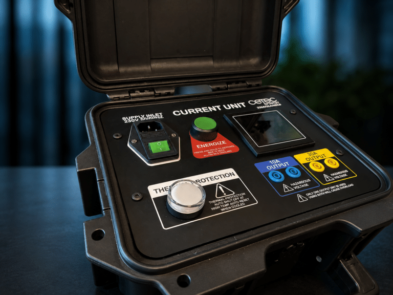 Current Unit test box for simulating current during low-voltage switchboard drawer testing 4