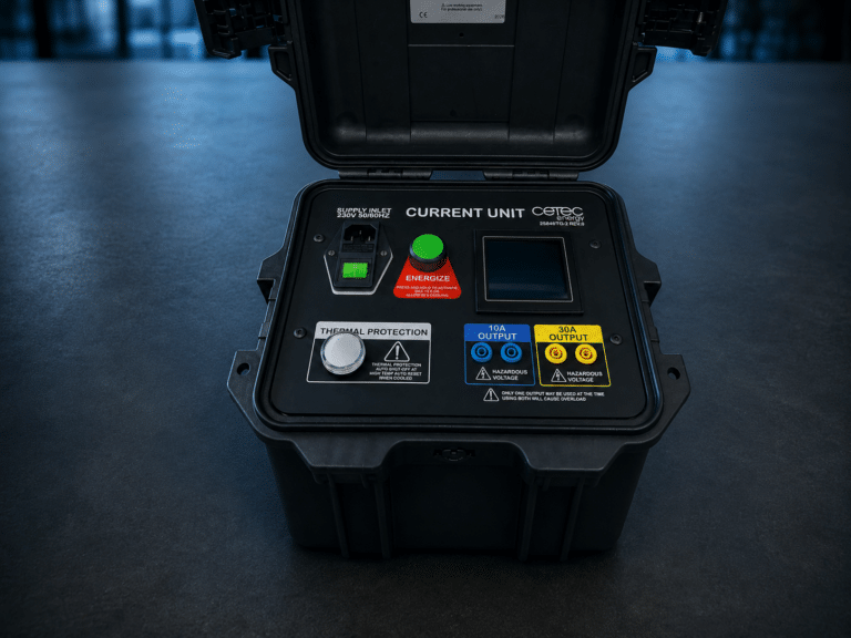 Current Unit test box for simulating current during low-voltage switchboard drawer testing 5